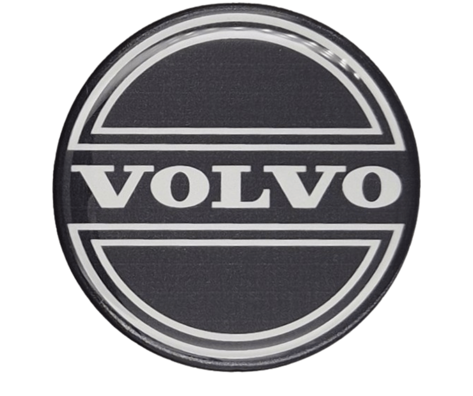 Emblematy VOLVO starszy model Dekielki 55mm 60mm 4 szt Przyklejane, 3D Aluminiowe 3 Emblematy VOLVO starszy model Dekielki 55mm 60mm 4 szt Przyklejane, 3D Aluminiowe - obrazek 3