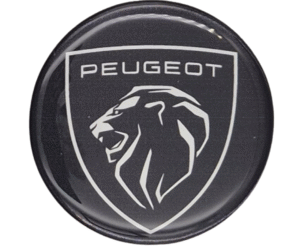 Emblematy PEUGEOT nowy model Dekielki 55mm 60mm 4 szt Przyklejane, 3D Aluminiowe 5 Projekt bez nazwy 71