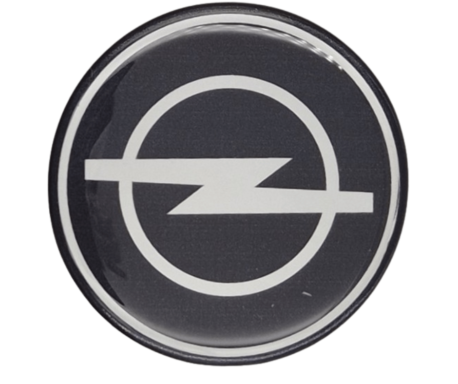 Emblematy OPEL Dekielki 55mm 60mm 4 szt Przyklejane, 3D Aluminiowe 3 Emblematy OPEL Dekielki 55mm 60mm 4 szt Przyklejane, 3D Aluminiowe - obrazek 3