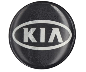 Emblematy KIA Dekielki 55mm 60mm 4 szt Przyklejane, 3D Aluminiowe 5 Projekt bez nazwy 77