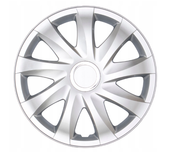 Strona Główna 2 Kołpaki samochodowe 14″ DRIFT srebrne 4 szt komplet uniwersalne